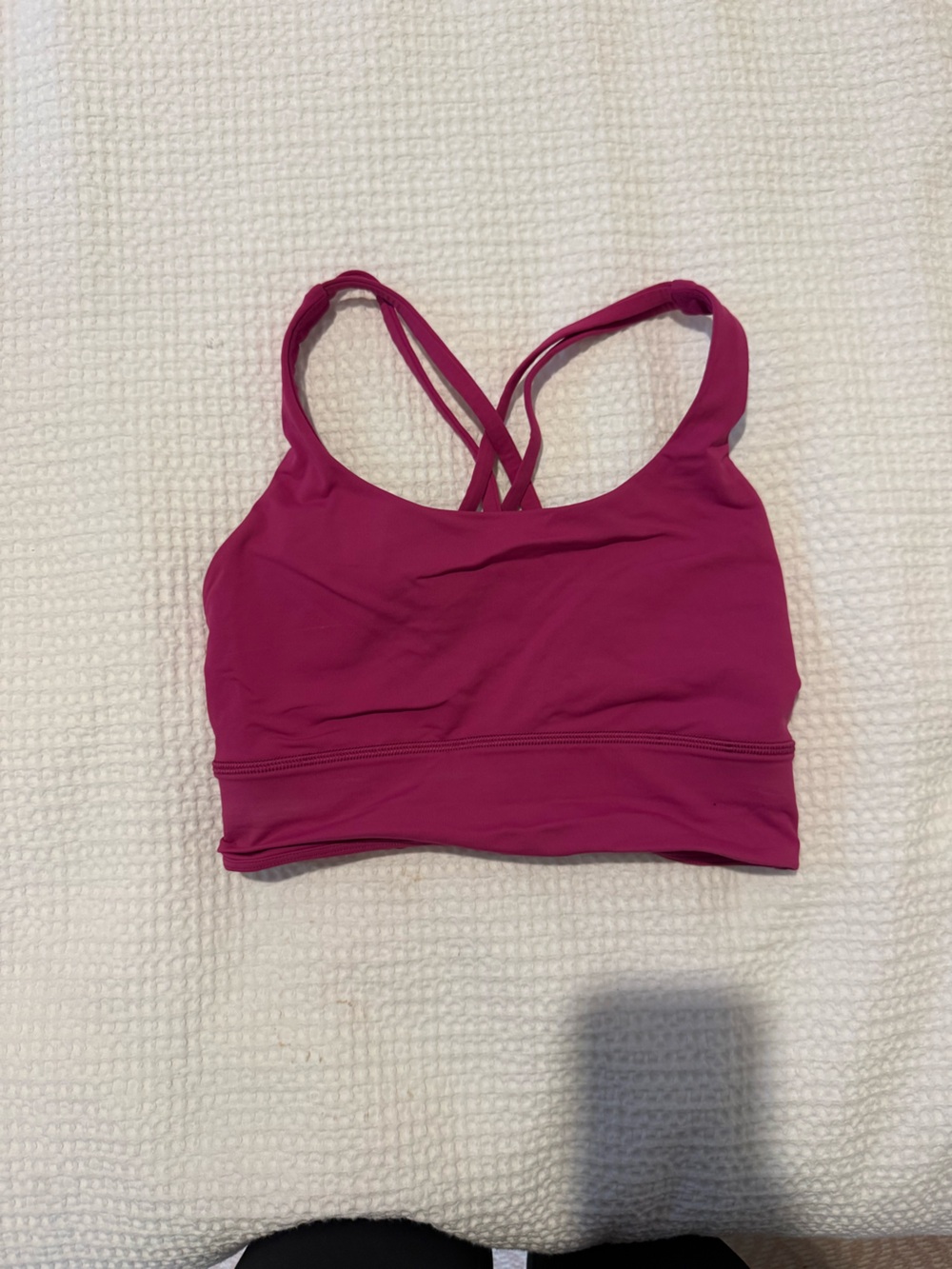 Lululemon Women's Fuchsia Strappy Sports Bralette